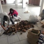 Packing Food in Peru